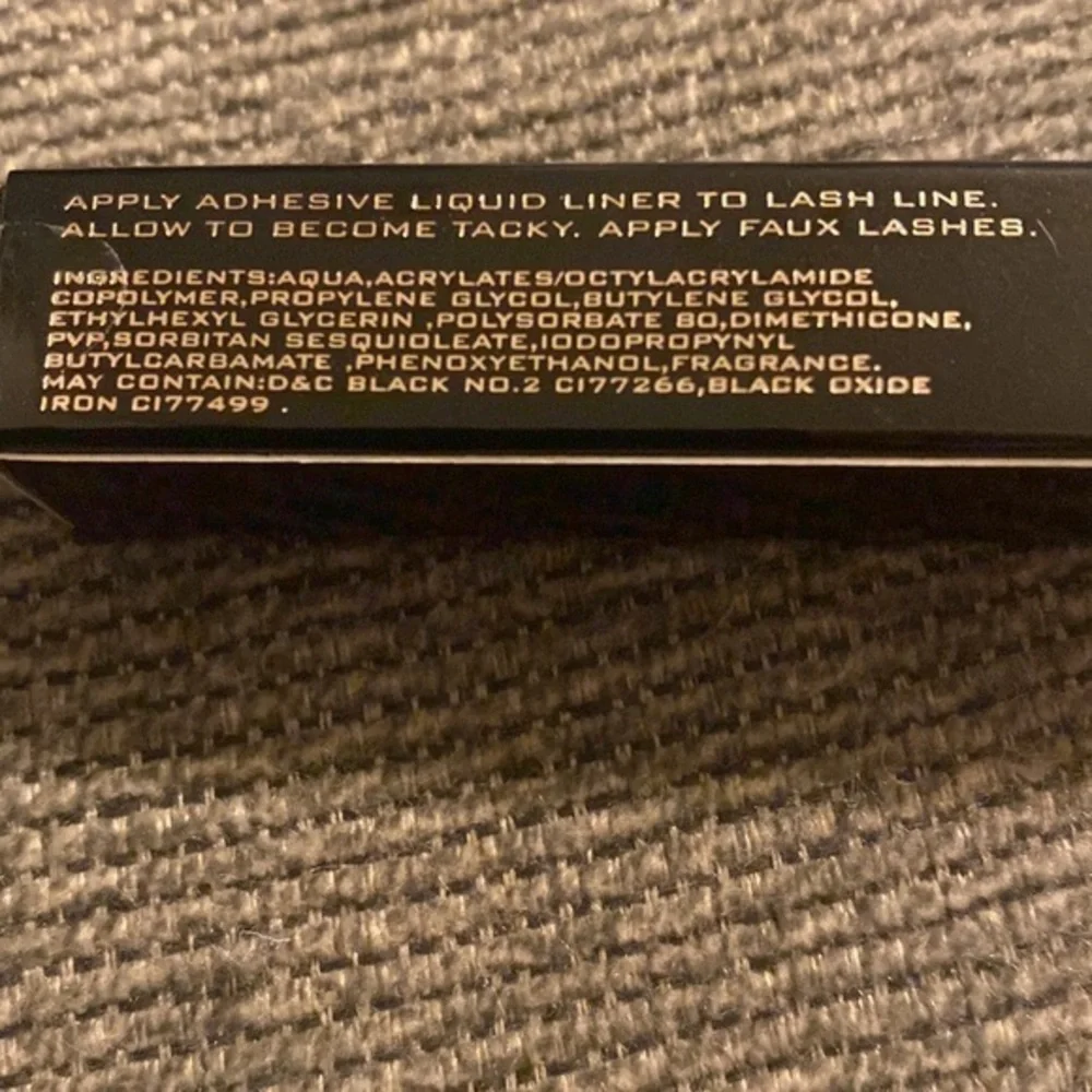 💥Camaraderie Aunique beauty lashes & Appeal‎ adhesive liquid liner jet Black